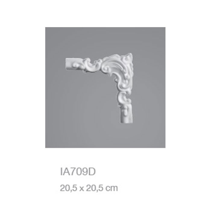 Ornament colt profil decorativ de tip brau pt ancadramente Italstyl IA709D BOVELACCI