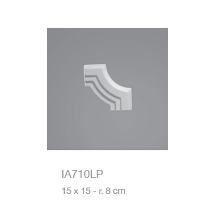 Ornament colt profil decorativ de tip brau pt ancadramente Italstyl IA710LP BOVELACCI