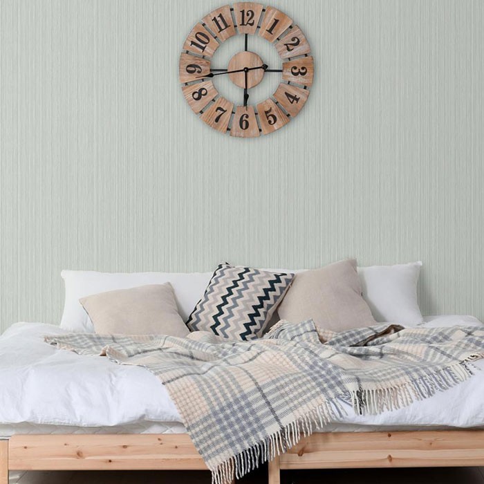 Tapet Tropicano, texturat,model dungi fine, culoare verde 9904-3-ambient