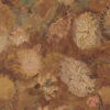 Tapet living model cu flori pictate culoare portocaliu Van Gogh 220003