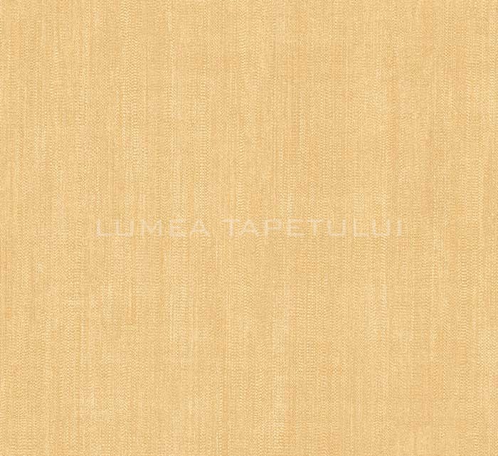 Tapet uni texturat dormitor, living, culoare galben AL26205 Allure