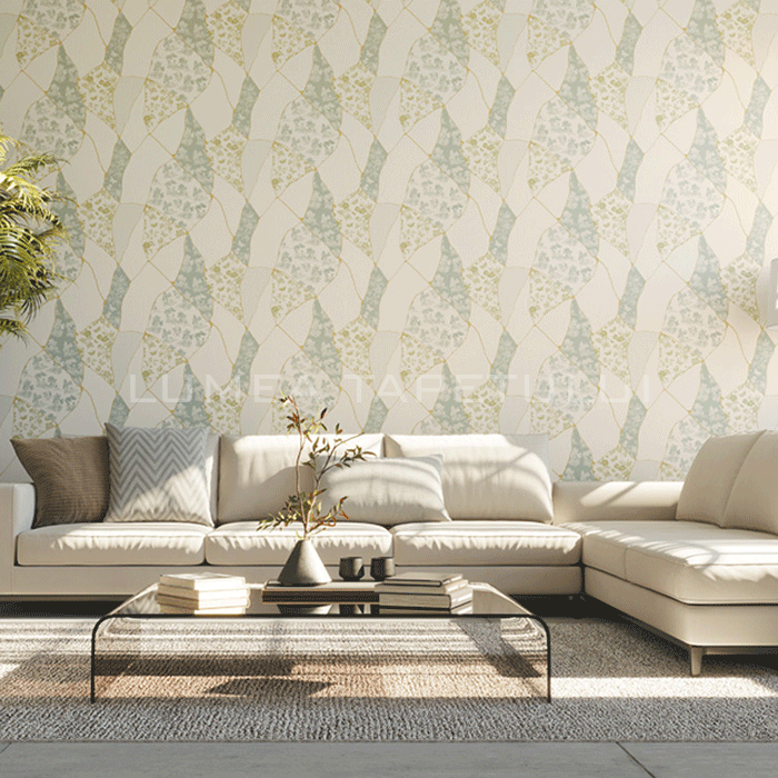 Tapet dormitor model grafica japoneza Jannelli&Volpi 6703-ambient