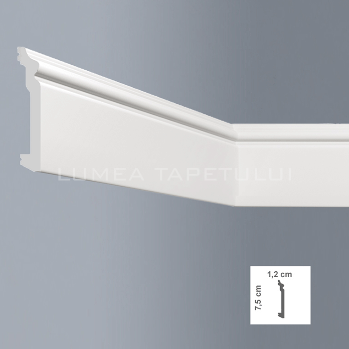 Plinta decorativa polimer dur Bovelacci L7512