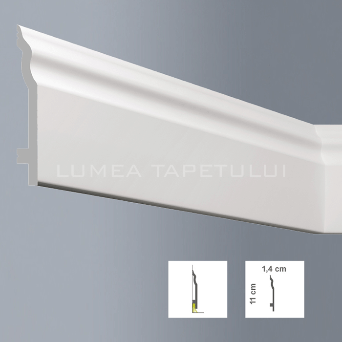 Plinta decorativa polimer dur Bovelacci L11014