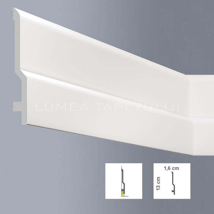 Plinta decorativa polimer dur Bovelacci L13016