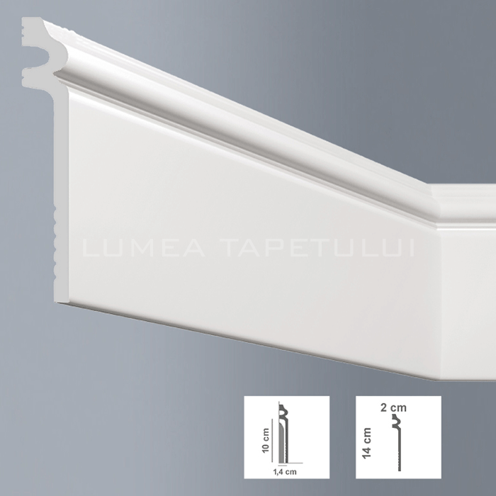 Plinta decorativa polimer dur Bovelacci L14020