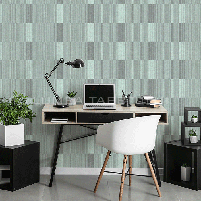 Tapet dormitor model geometric Code Nature 10214-35_room