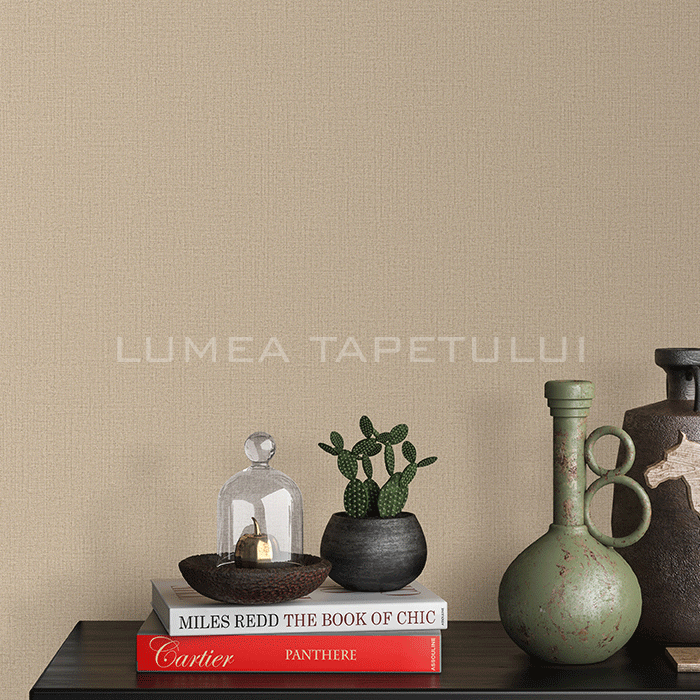 Tapet dormitor model unicolor Code Nature 10215-25_room02